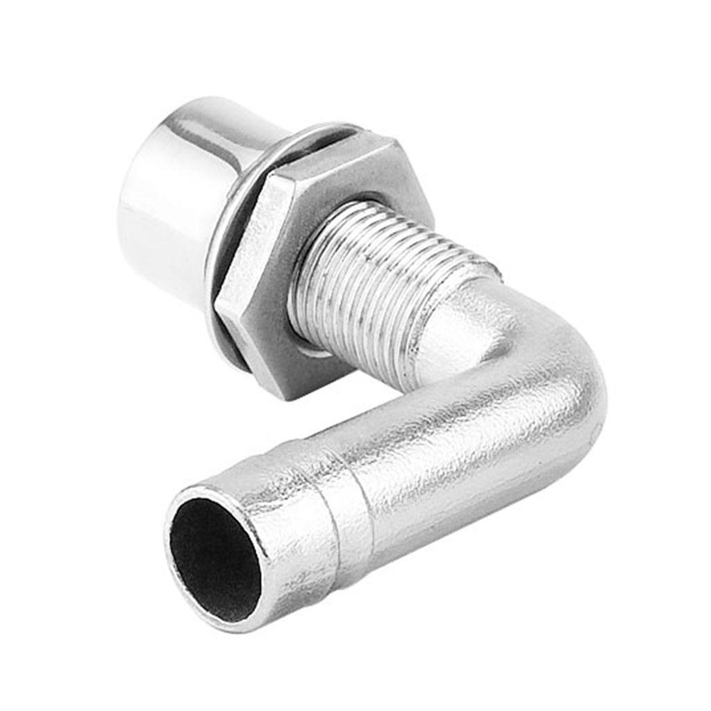 WATER TANK VENT THRU HULL  BRASS  BEND