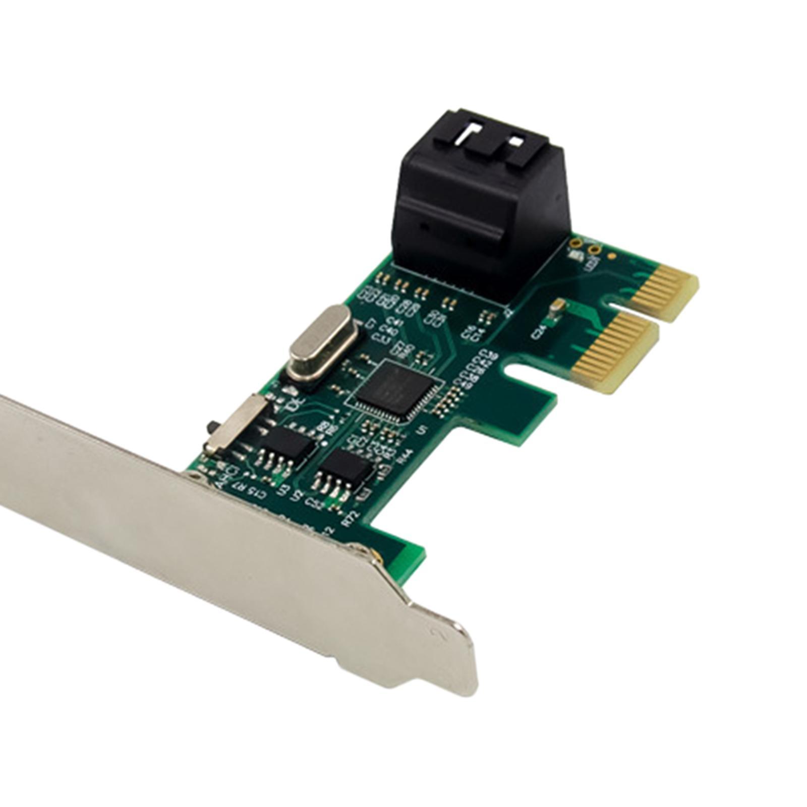 PCIe 2 Port Add On Card Support Message Signal Interrupt 6Gbps for Linux PC