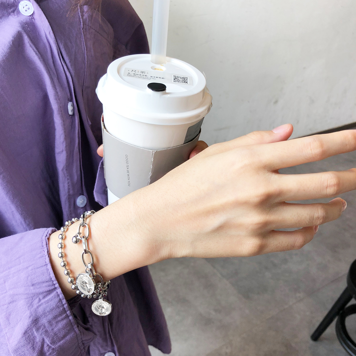 Lắc tay thời trang unisex cá tính