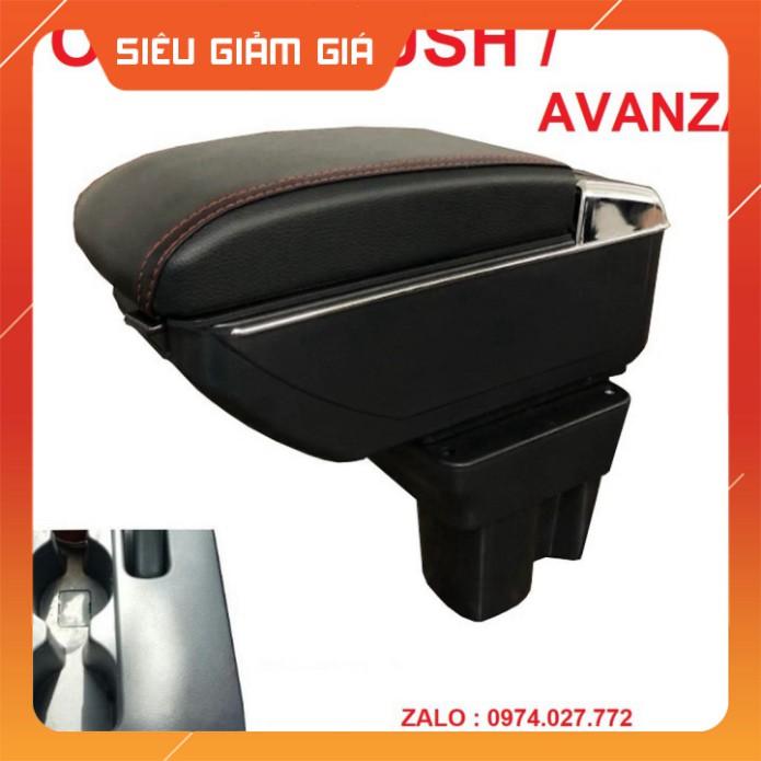 Hộp tỳ tay xe TOYOTA RUSH / AVANZA cao cấp tích hợp 7 cổng sạc USB - NHIỀU MÀU - Bảo hành 12 tháng Hàng Cao Cấp