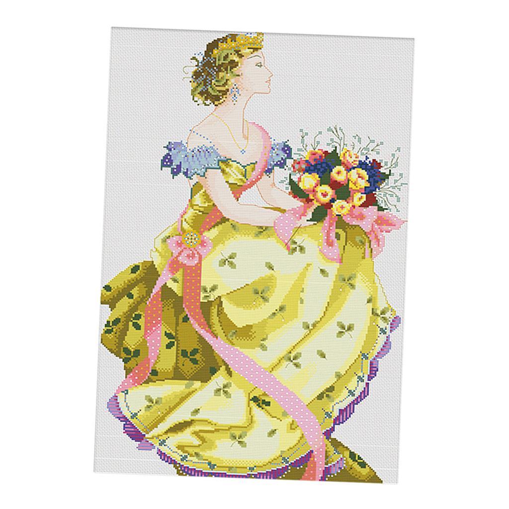 Pattern 11 Counted Cross Stitch Kits for Bedroom Wall Decor