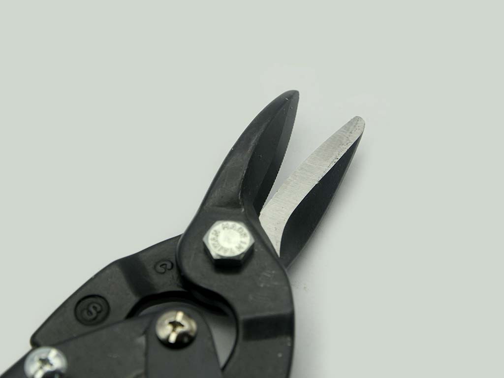 Kéo cắt tôn tấm inox hợp kim Crôm - Mô líp đen