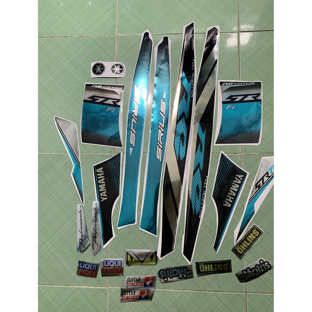 Tem sirius fi RC xanh ngọc crom