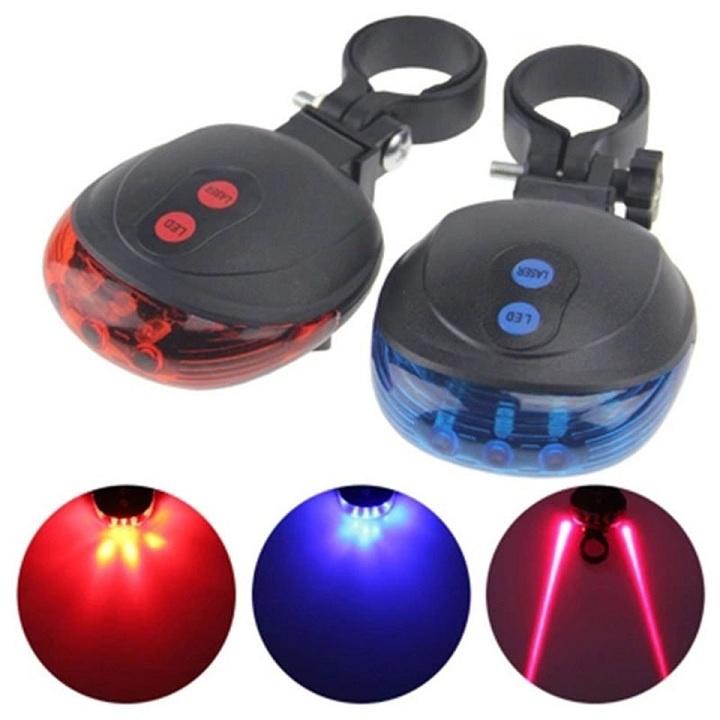 Đèn LED Chiếu Hậu Xe Đạp Cảnh Báo An Toàn Chống Thấm Nước