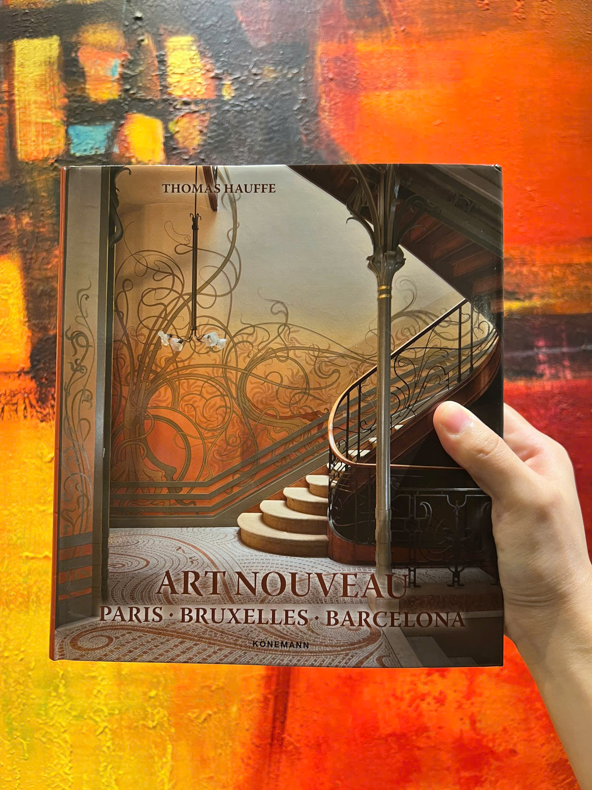 Sách - Art Nouveau: Paris/ Bruxelles/ Barcelona | Art &amp; Design/ Ngoại văn Bìa cứng Nhập khẩu UK