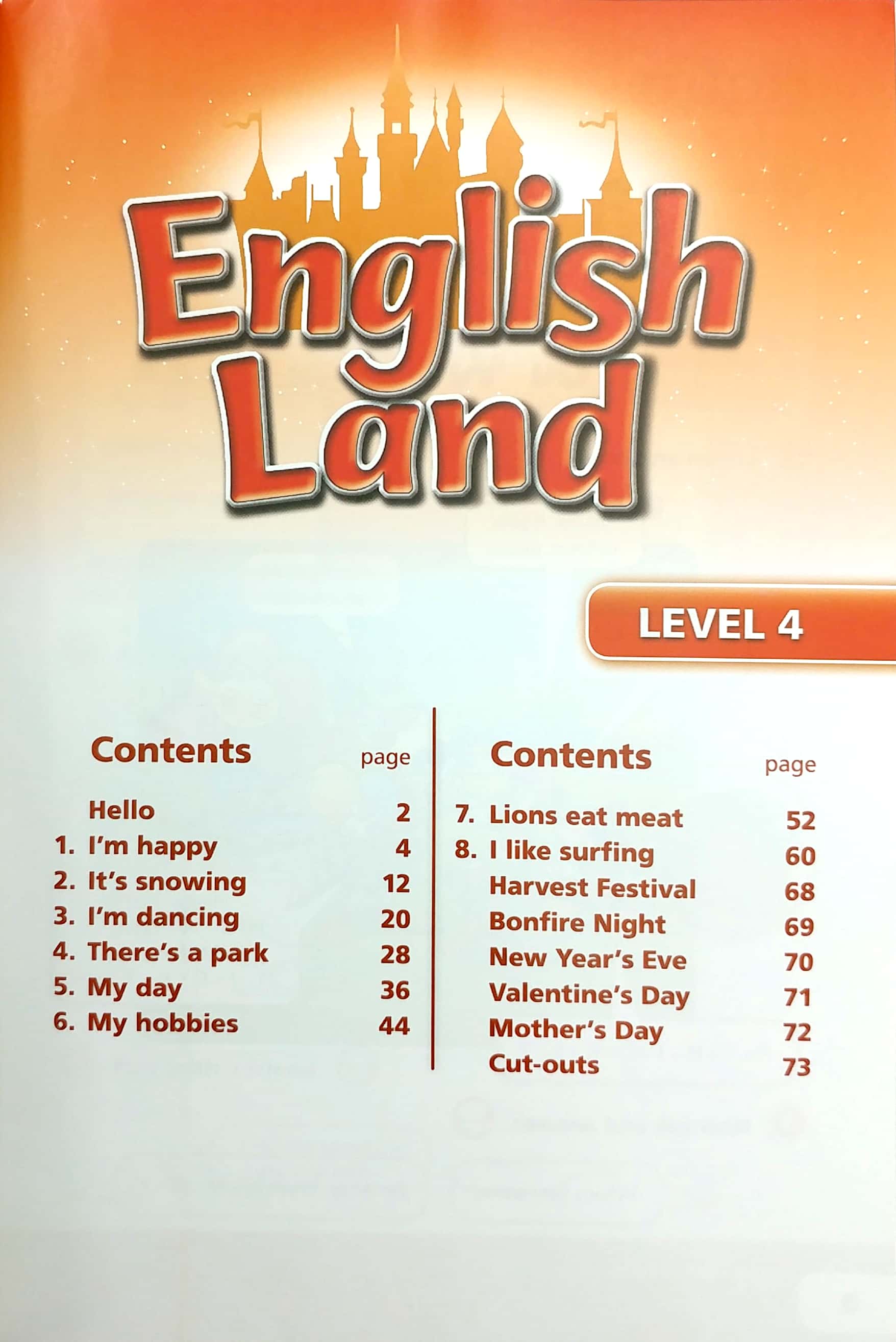 English Land (2nd Edition) Level 4: Student Book + Activity Book With CDs