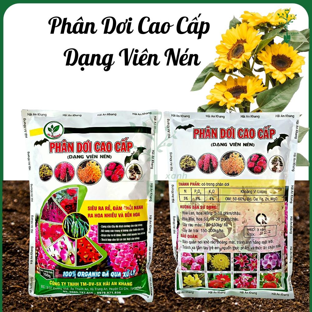 Phân Bón Phân Dơi Cao Cấp Dạng Viên Nén Siêu Ra Rễ, Đâm Chồi Mạnh, Ra Hoa Nhiều Gói 700gr