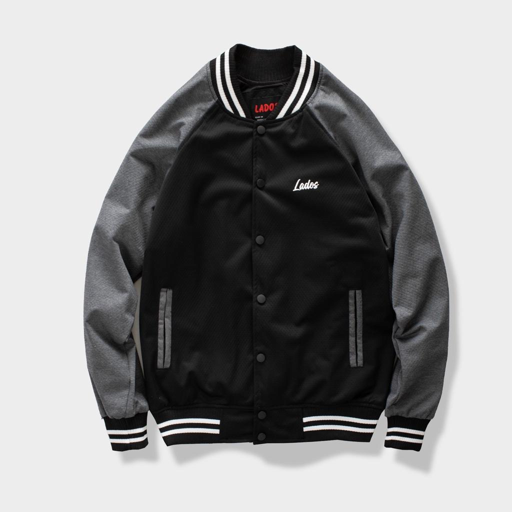 Áo khoác dù bomber nam form đẹp Lados - 2047 chính hãng, có nút bấm thời trang
