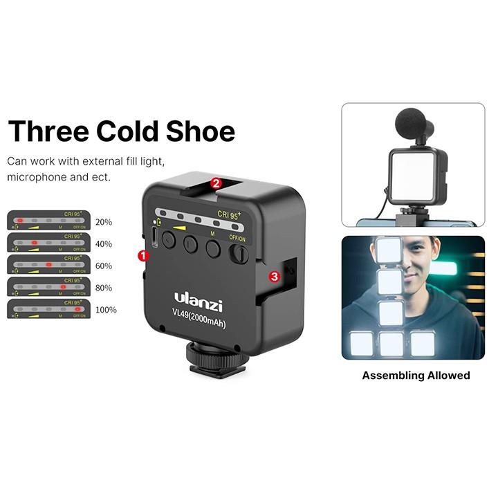 BỘ VLOG KIT MINI QUAY VIDEO CHO ĐIỆN THOẠI ULANZI ST-02S - HÀNG NHẬP KHẨU