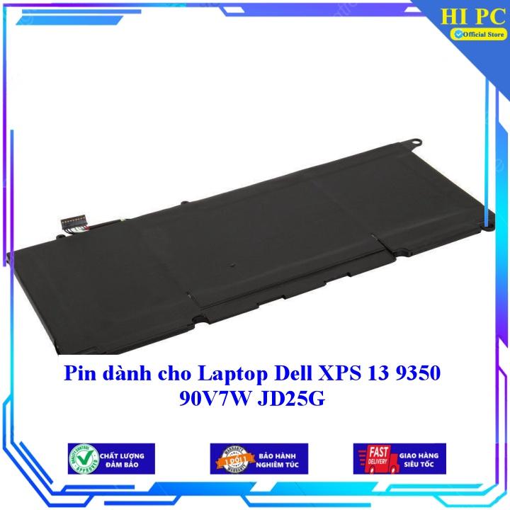 Pin dành cho Laptop Dell XPS 13 9350 90V7W JD25G - Hàng Nhập Khẩu