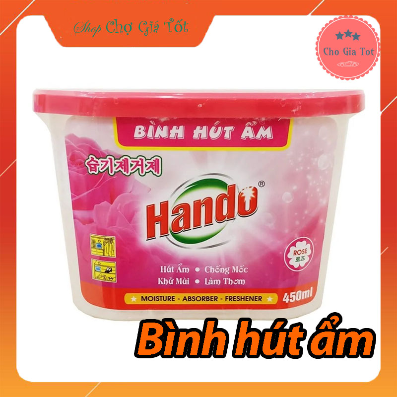 Bình hút ẩm khử mùi chống mốc Hando 450ml