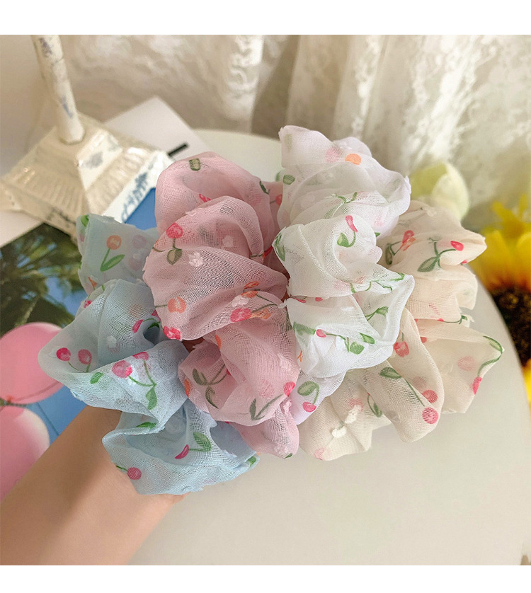 Sét 3 dây buộc tóc nhiều mẫu dễ thương