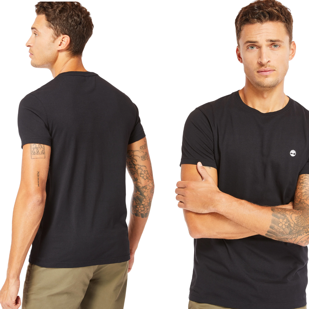 Timberland Set 3 Áo Thun Nam 3xPack Basic Jersey Crew Tee Slim TB0A62RW81