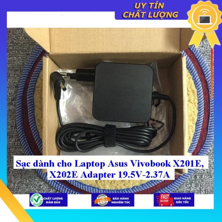 Sạc dùng cho Laptop Asus Vivobook X201E, X202E Adapter 19.5V-2.37A - Hàng Nhập Khẩu New Seal