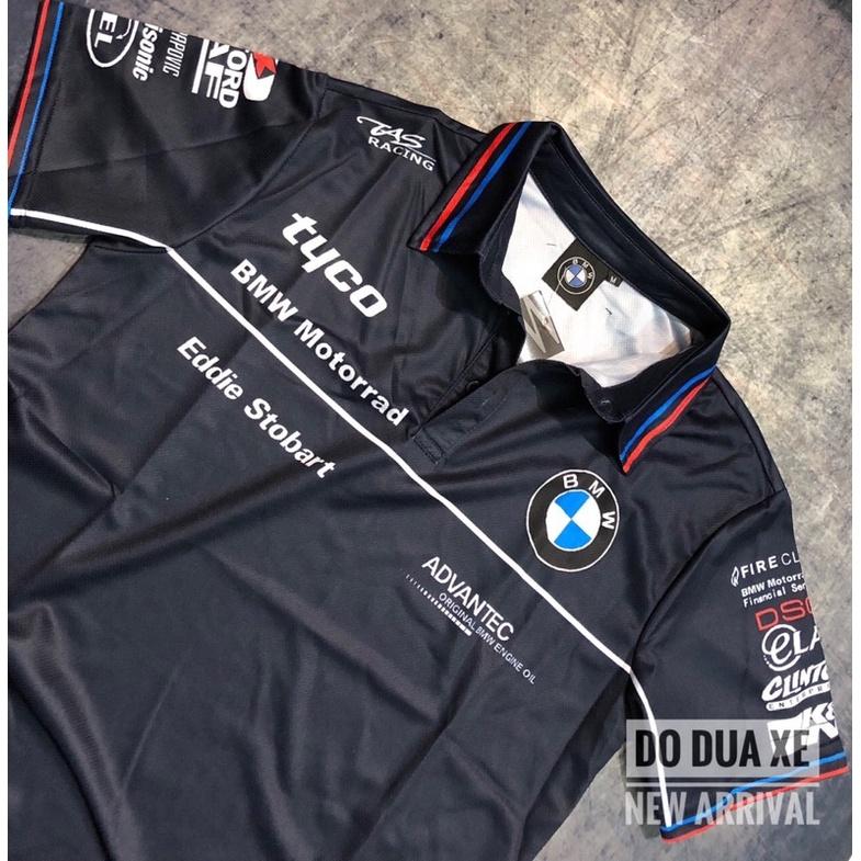Áo thun đua xe polo BMW