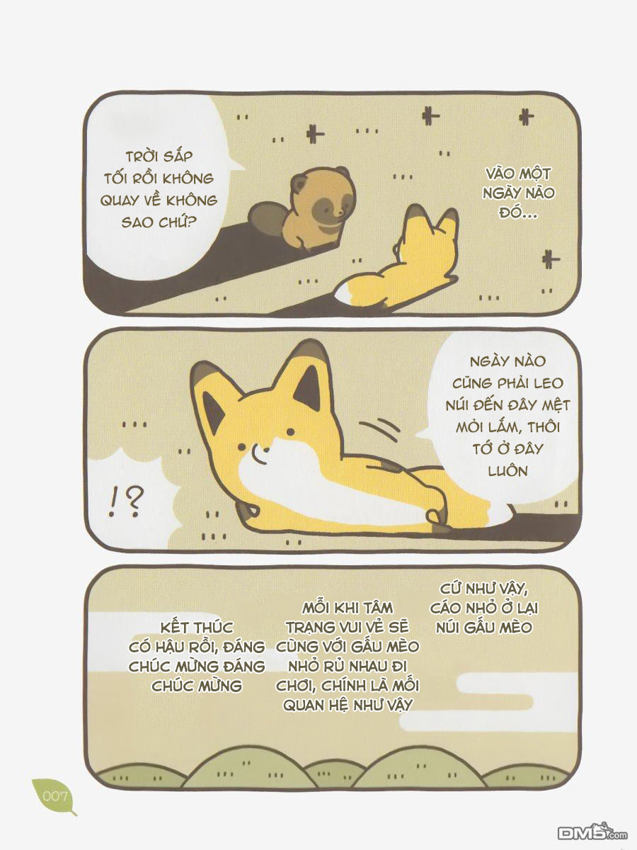 cáo và gấu mèo chapter 1 8