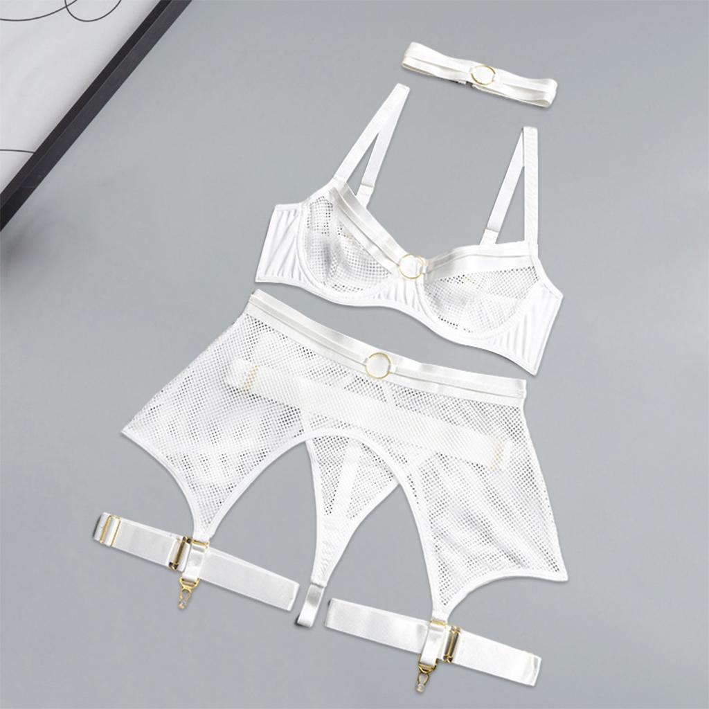 Women Underwear Set Mesh for Valentine's Day