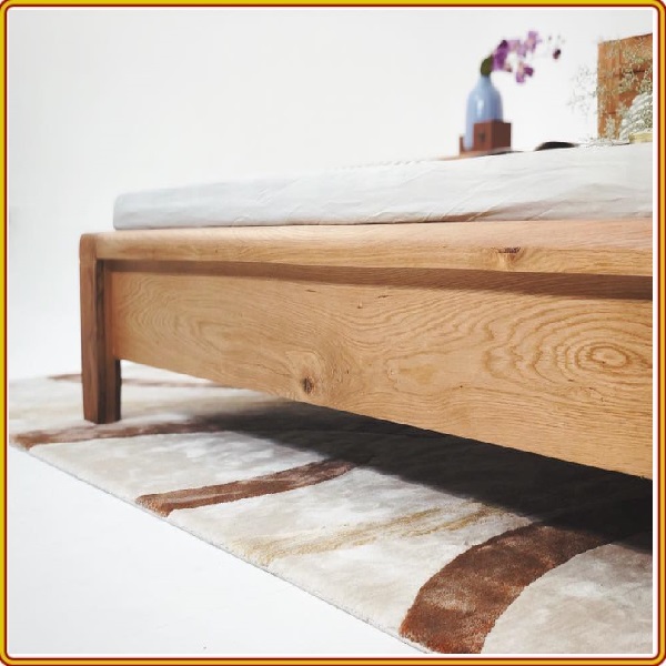 Giường ngủ Juno sofa kiểu Nhật chân bo 215 x 195 x 90 cm