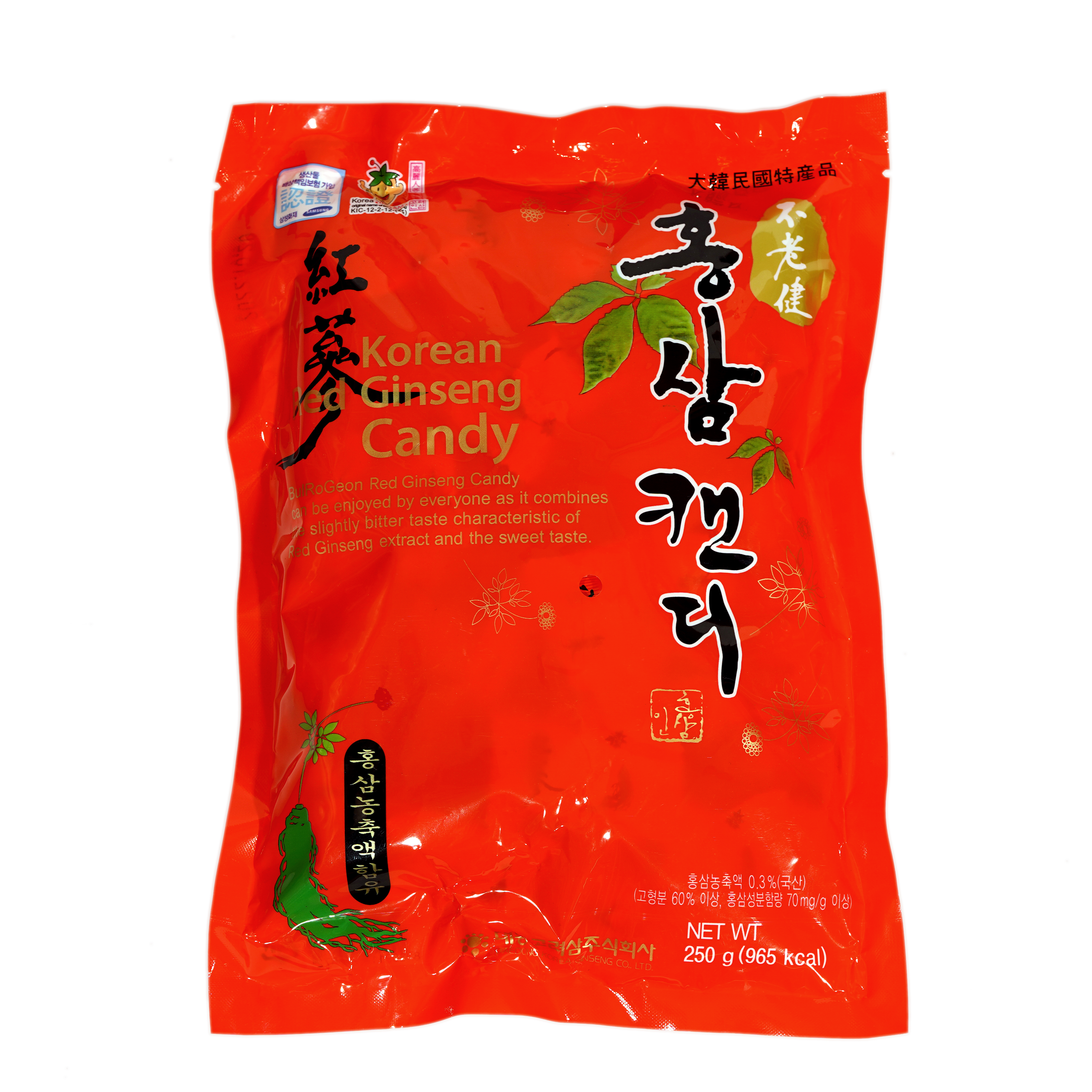 Kẹo hồng sâm Hàn Quốc Daedong Korea Ginseng 250gram