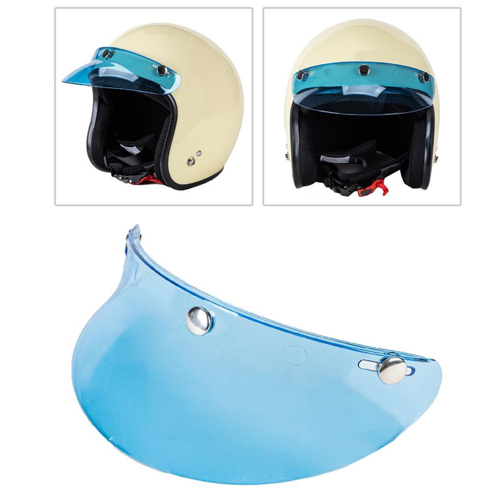 3pcs 3-Snap Motorcycle  Visor Peak