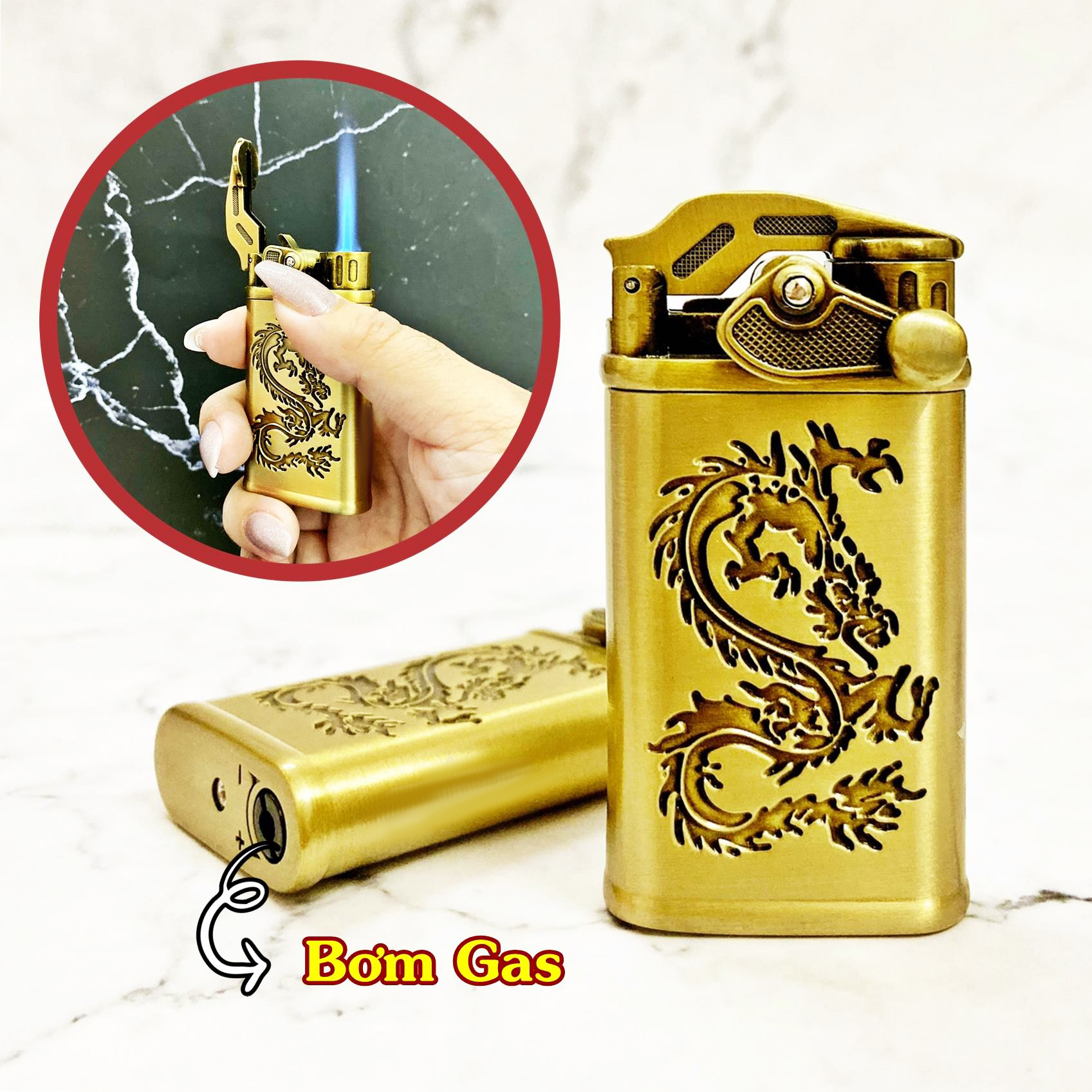 BẬT LỬA KHÈ BÚN TAY ĐÁNH LỬA giao màu và hình ngẫu nhiên