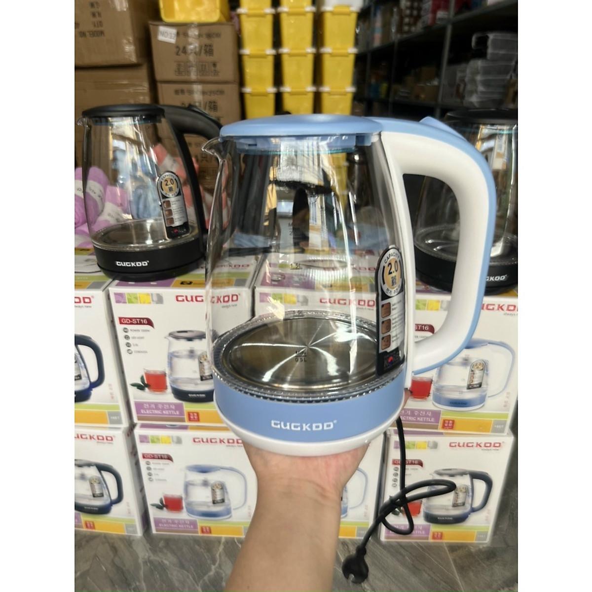 Ấm Siêu Tốc Thủy Tinh Cao Cấp COOKDD 1.8Lít Model GD -ST16 - Hàng Chính Hãng