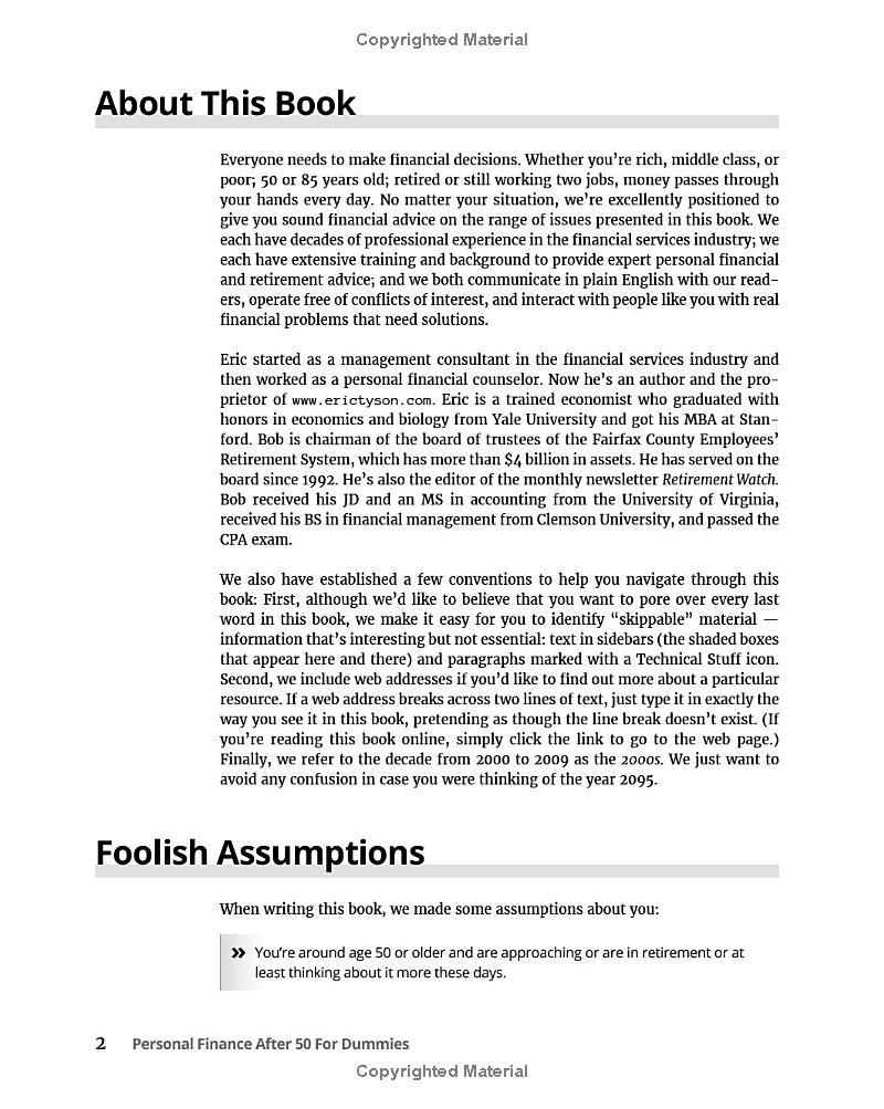 Sách ngoại văn: Personal Finance After 50 For Dummies 3rd Edition