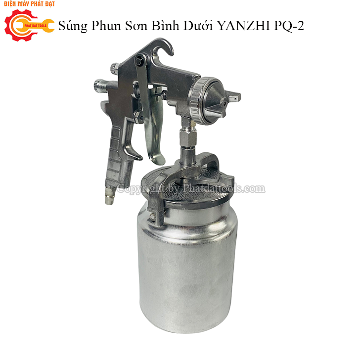 Súng Phun Sơn Bình Dưới YANZHI PQ-2-Dung Tích 1000ml