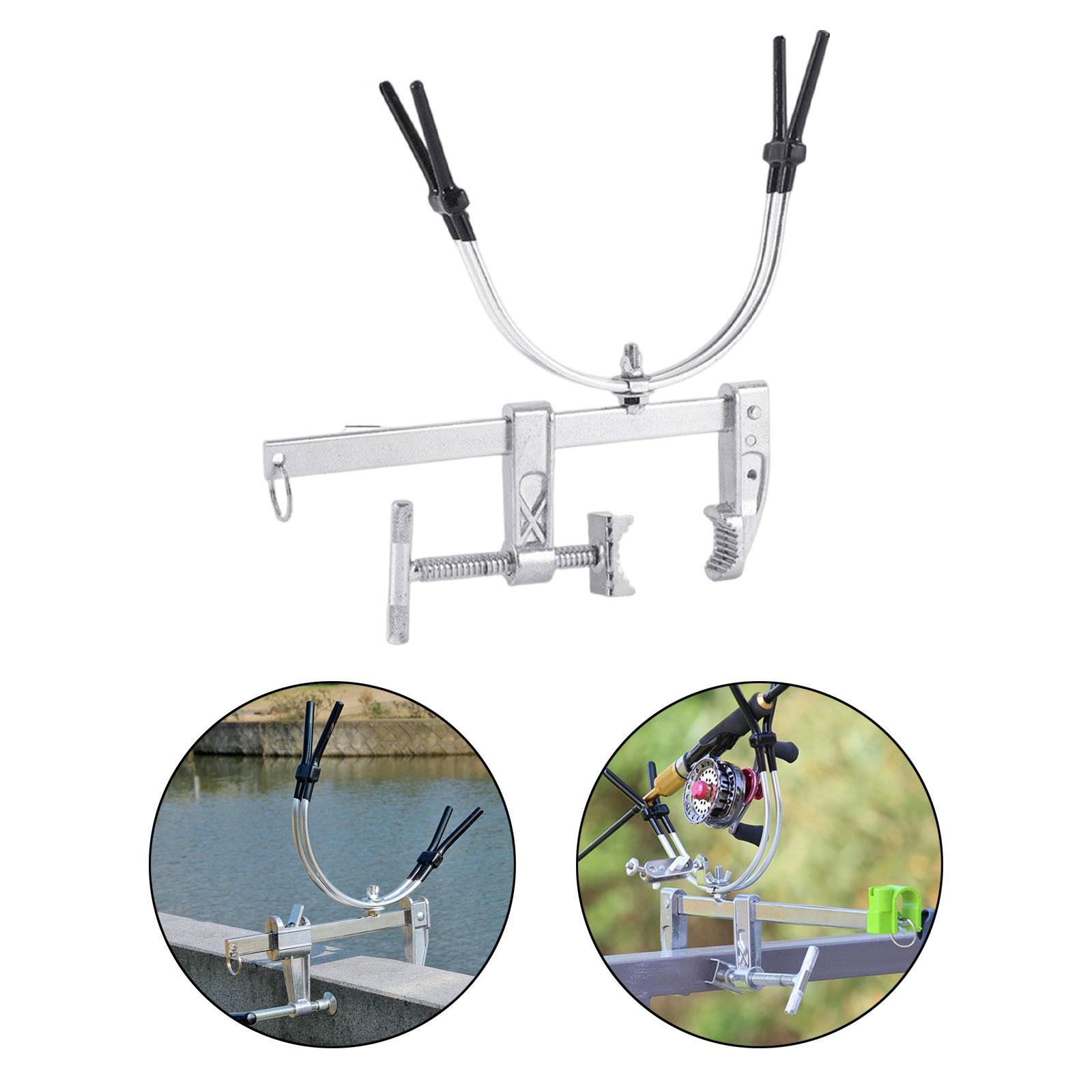 Metal Fishing Rod Bracket Large Angle Adjustment for Fishing Accessories
