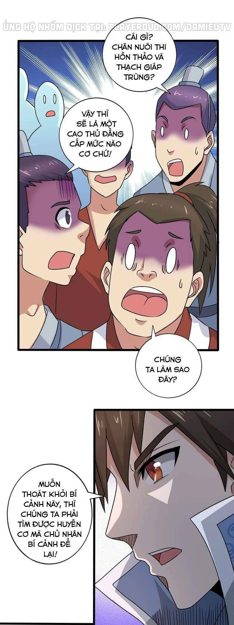 việc tu luyện hằng ngày của vũ đế chapter 33 36