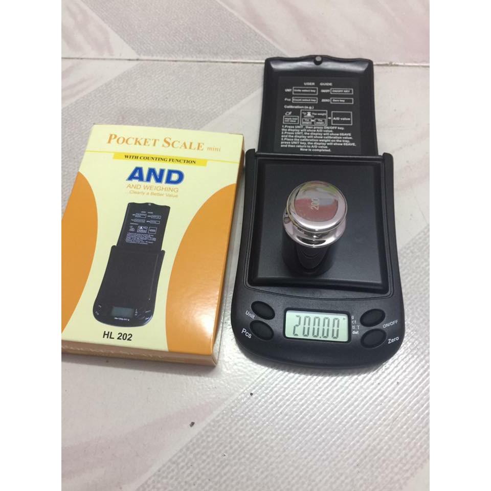 CÂN MINI BỎ TÚI 200G SAI SỐ 0.01G