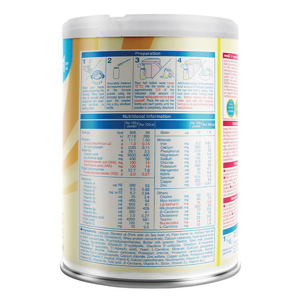 Sữa bột Meiji Infant Formula lon 800g