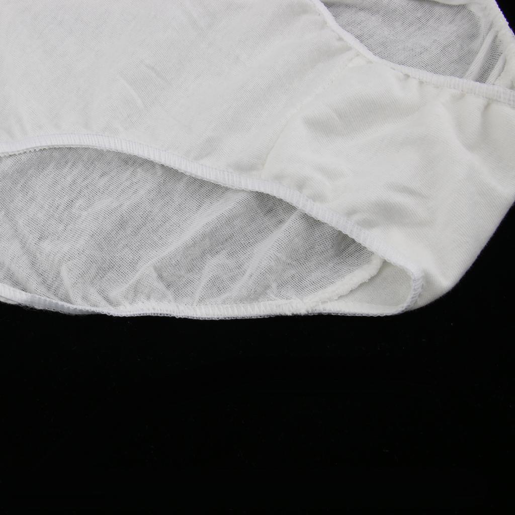 5 Pieces / Pack Lady Women Disposable Cotton Large Underwear Travel Panties Briefs
