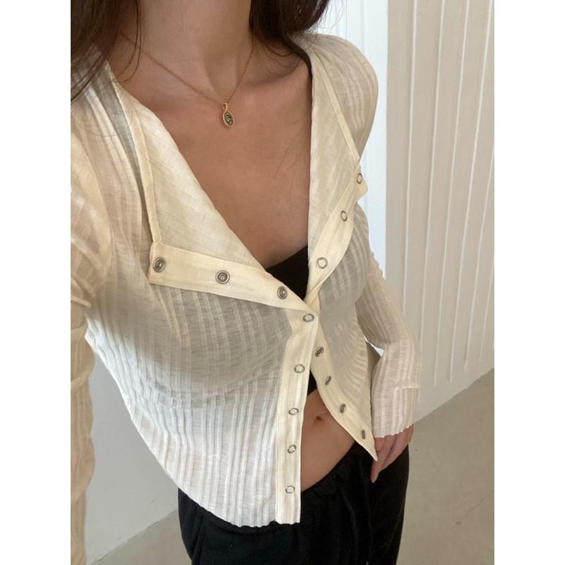 Áo khoác Cardigan mỏng Lnd