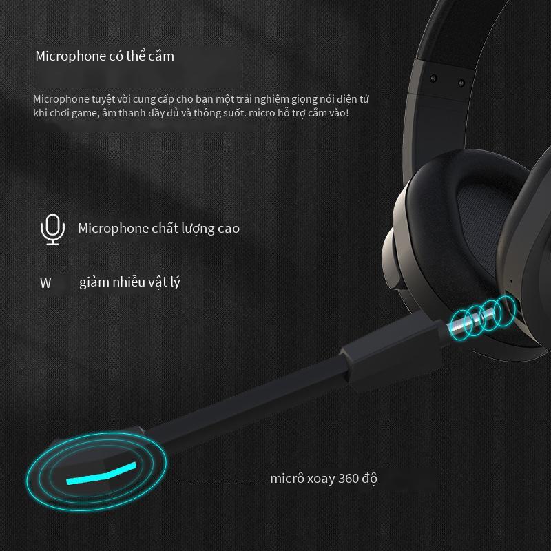 Giao hàng nhanh Chế độ riêng tư mới Tai nghe không dây Tai nghe chơi game Bluetooth Chế độ kép Độ trễ thấp Tai nghe máy tính 2.4G