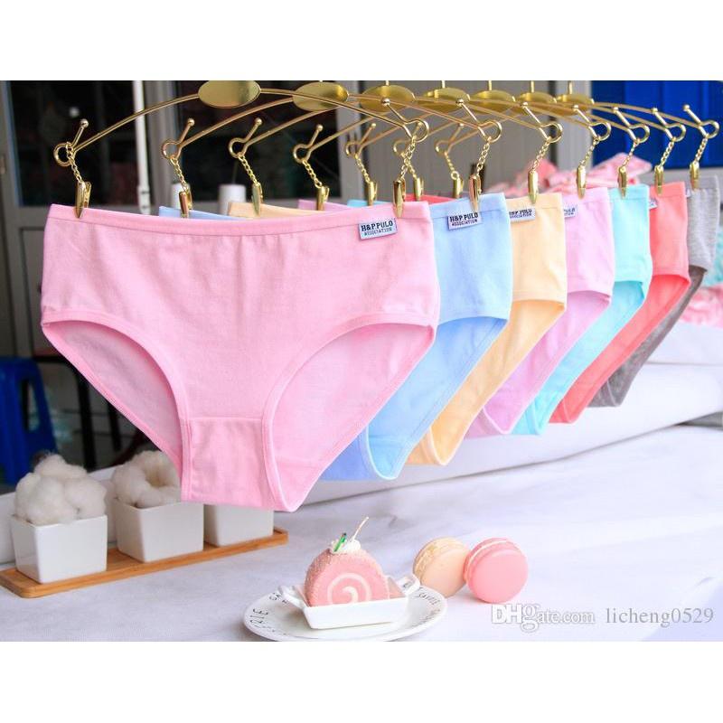 Quần Lót Nữ Cotton Trơn Quần Chíp Nữ Siêu Xinh