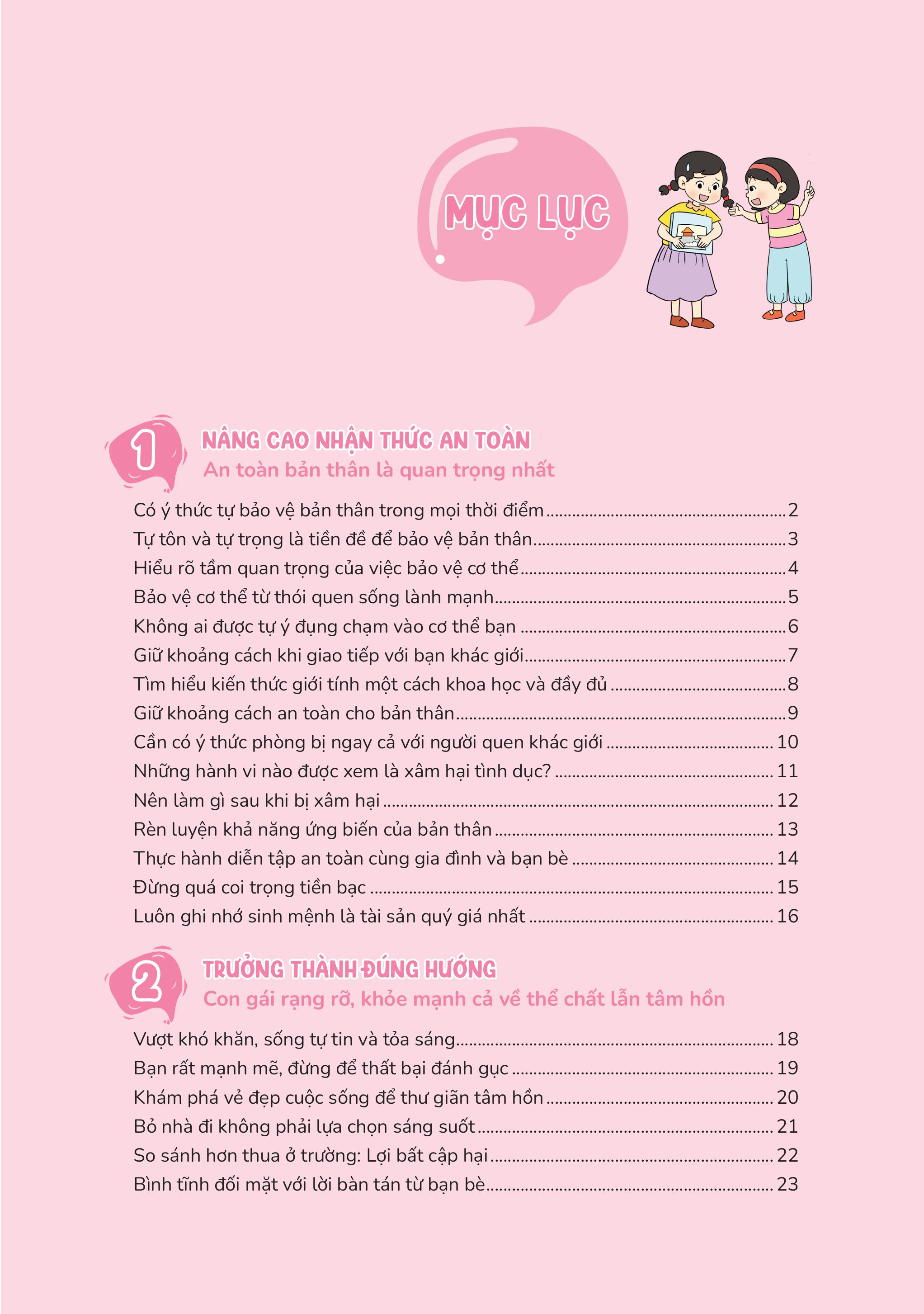 Sách - Con Gái À! Tự Bảo Vệ Mình Là Quan Trọng Nhất - Món Quà Trưởng Thành Dành Tặng Con Gái - Lý Bình