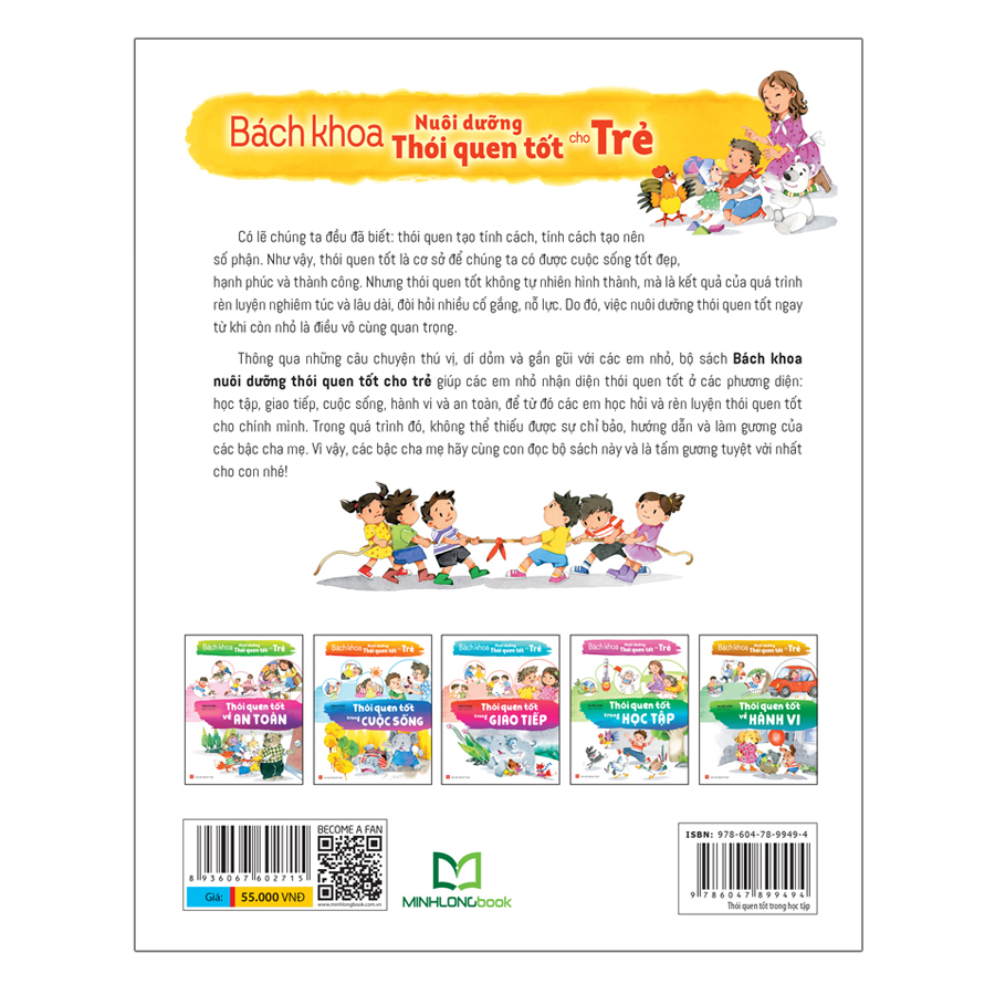 Combo Bách Khoa Nuôi Dưỡng Thói Quen Tốt Cho Trẻ