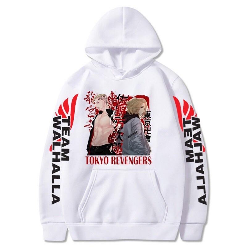 Áo Hoodie Nỉ Dài TOKYO REVENGERS MIKEY, MANJIRO , SANO DRAKEN ANIME Nam Nữ Đủ Size