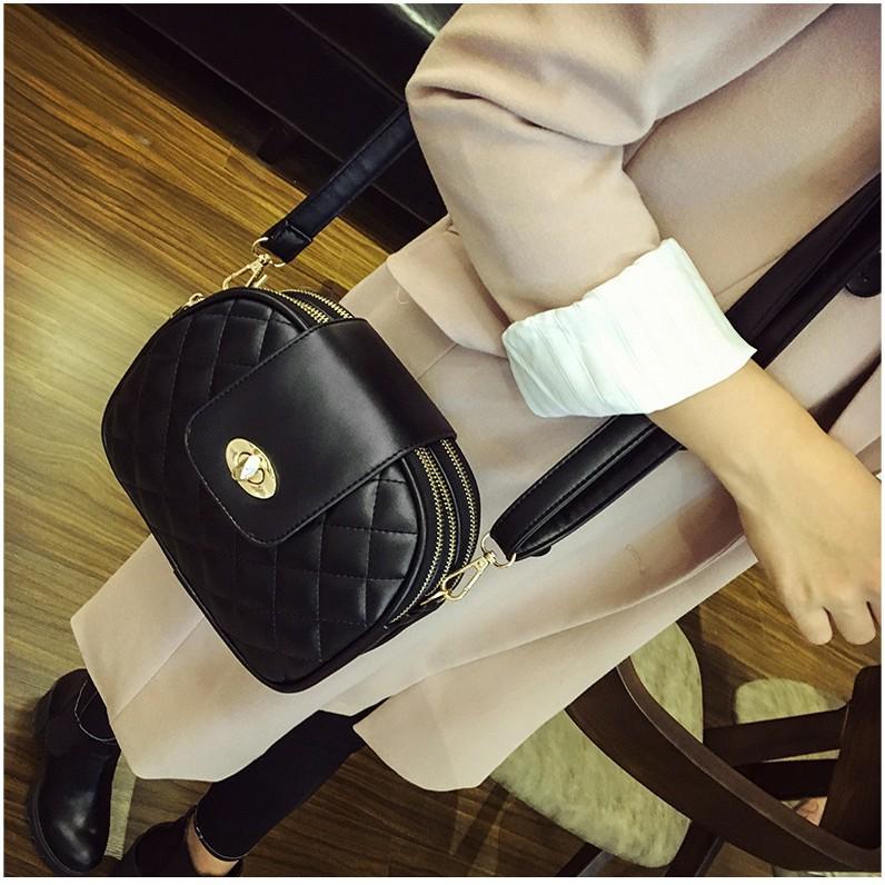 Túi Đeo Chéo Nữ HOT TREND 2019 - MÀU ĐEN