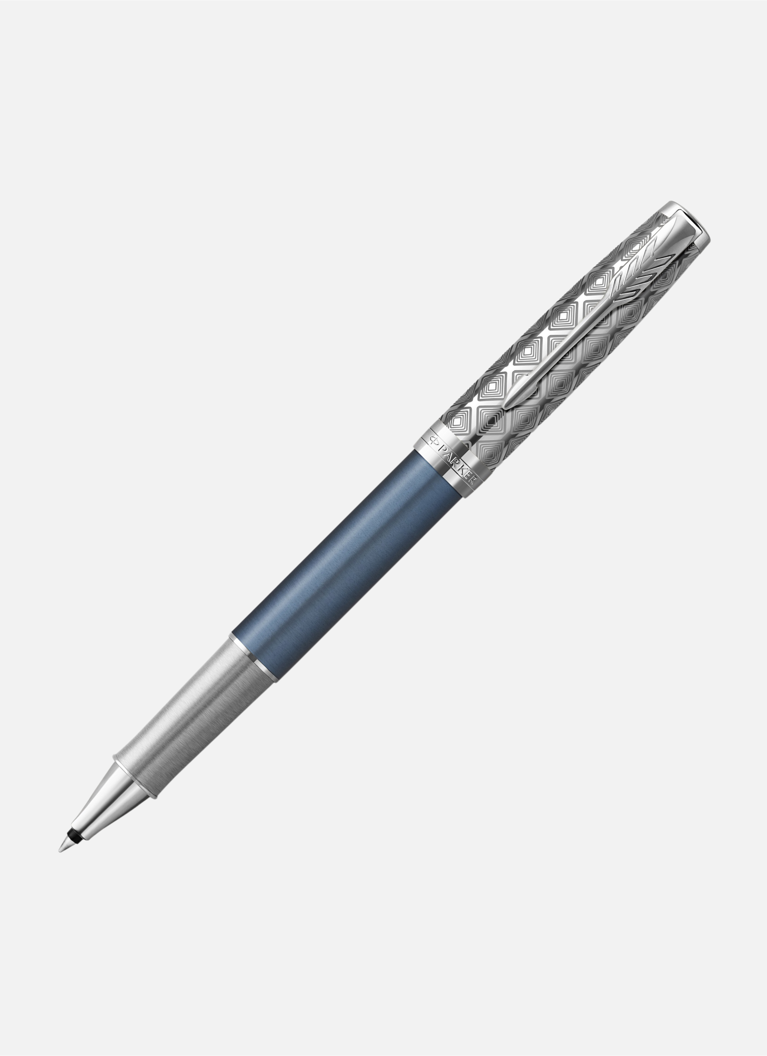 Bút Dạ Bi Sonnet Premium Metal &amp; Blue CT Rollerball Pen-2119745