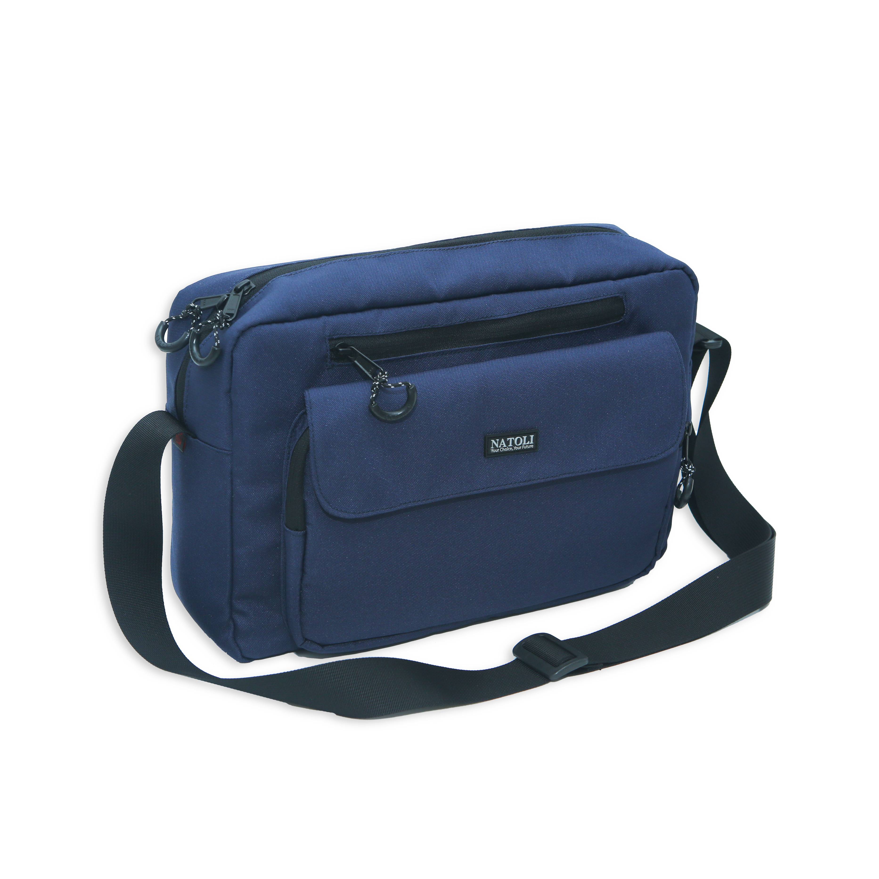 Túi đeo chéo nam nữ Casual Crossbag T2 chính hãng NATOLI đi làm đi học du lịch bản to chống nước cá tính