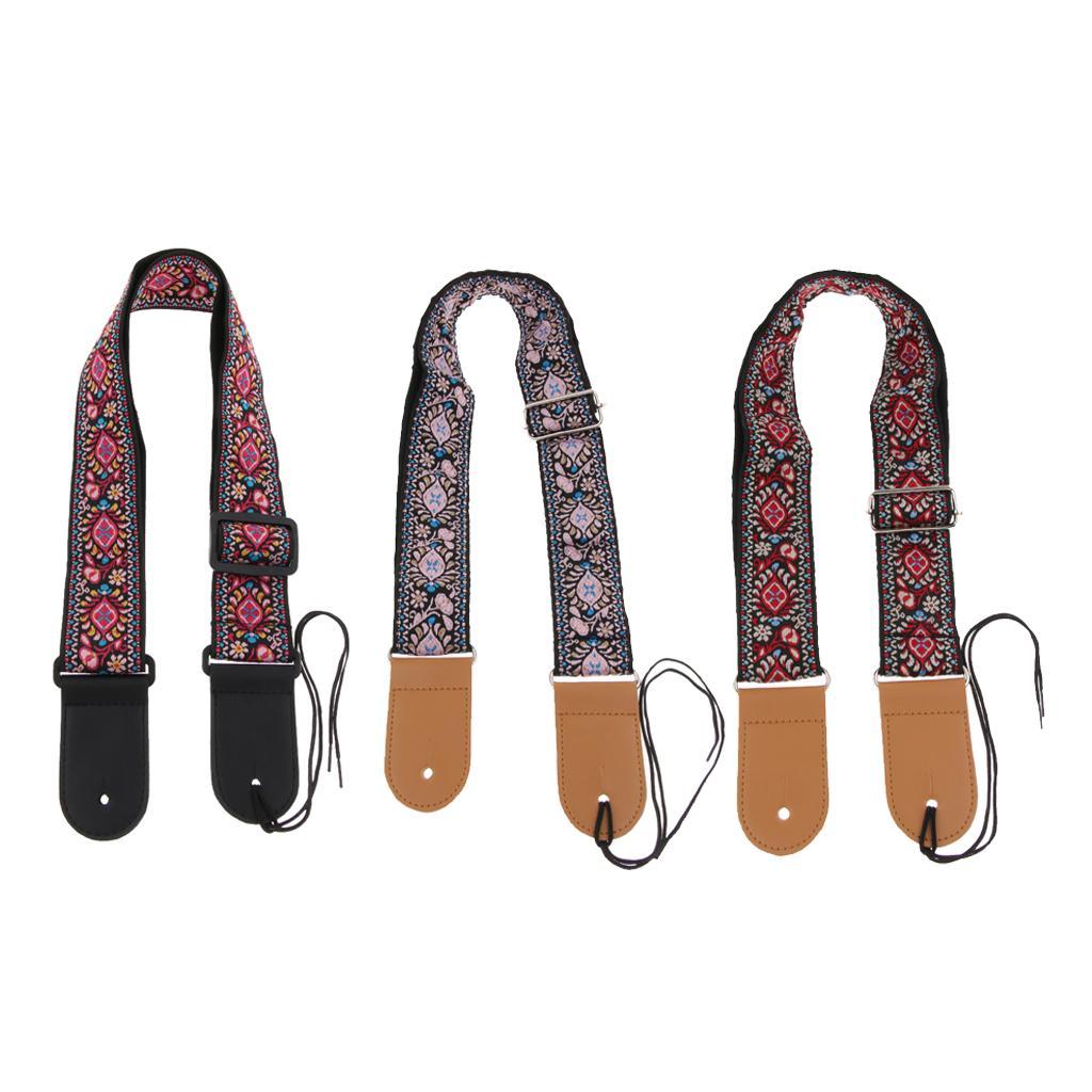 Adjustable Guitar Strap  for Acoustic Electric Guitar Bass 1