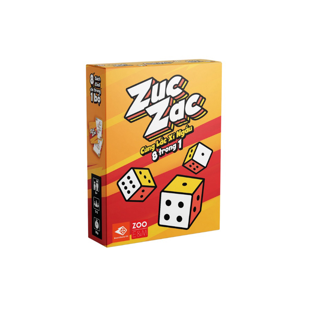 Board Game Zuc Zac  Cùng lắc xí ngầu 8 trong 1