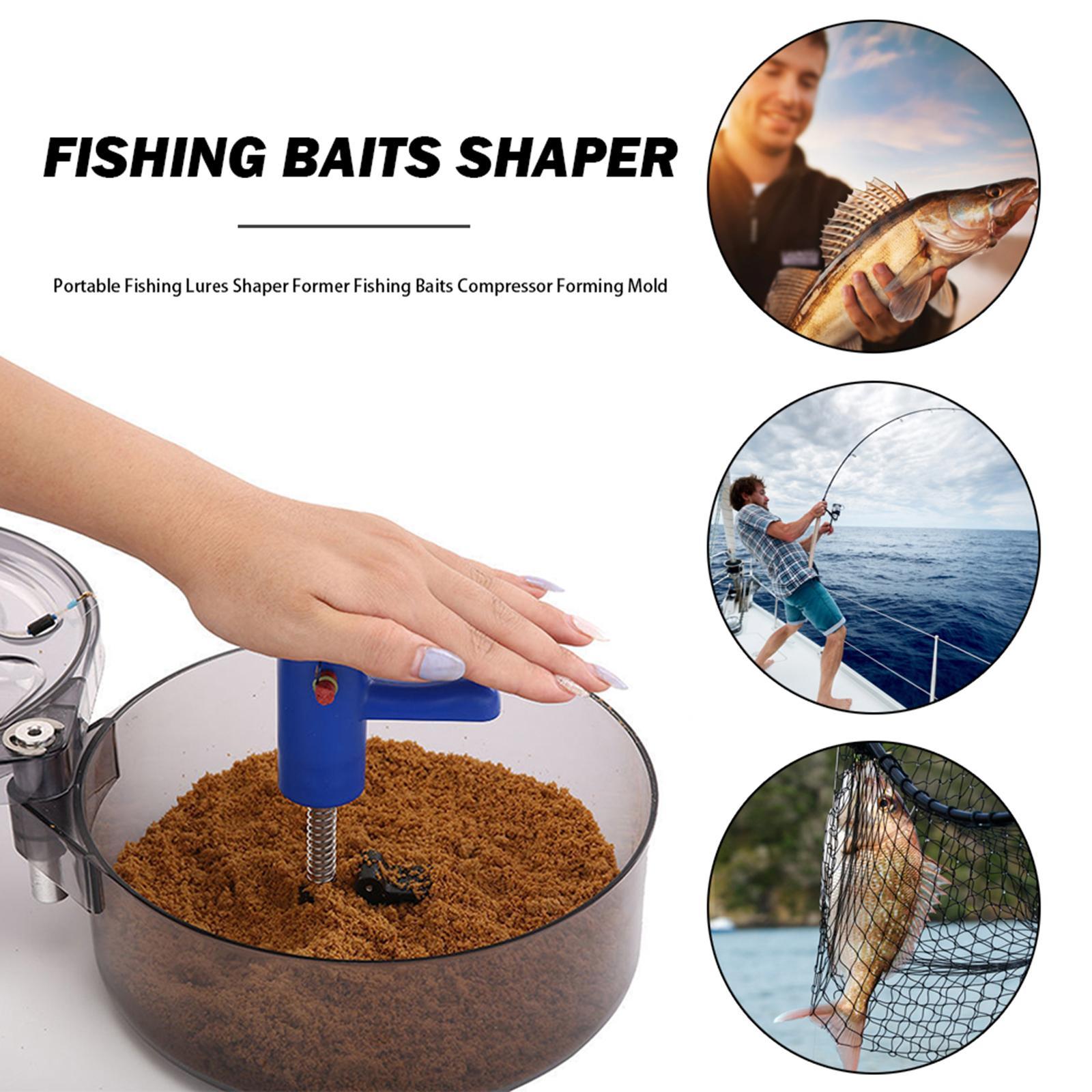 Portable Carp Fishing Bait Ball Maker Fishing Lure Shaper Compressor Bait Making Tool Bait Press Fishing Tackle Bait Former