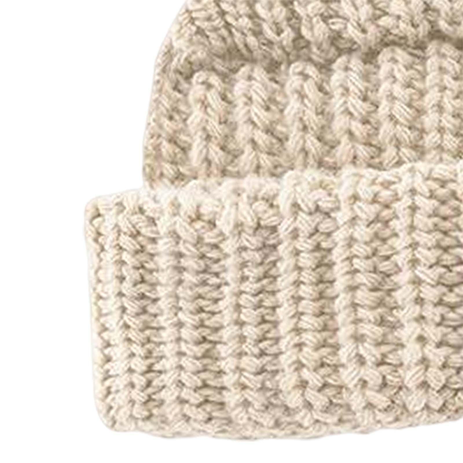 Fashion Knitting Cat Ear Hat Winter Beanie Wool for Outdoor Women Lady