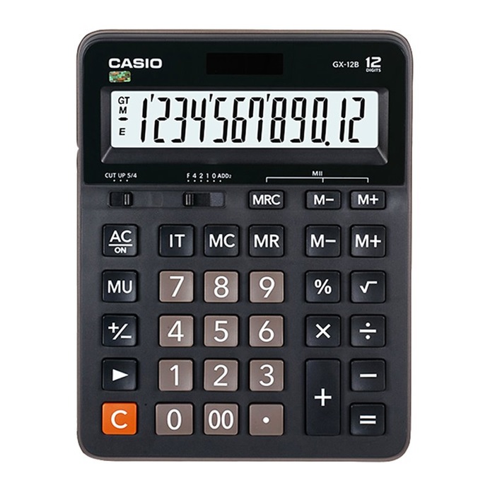 Máy tính Casio GX-12B, Bảo hành 7 năm - Hàng chính hãng Bitex