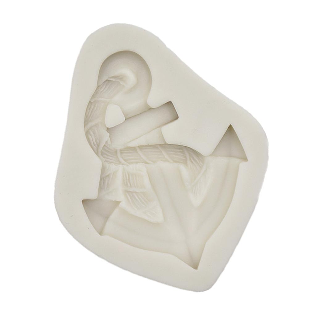 Anchor Silicone Mould DIY Bake Mold Boat Cake Chocolate Baking Sugarcraft