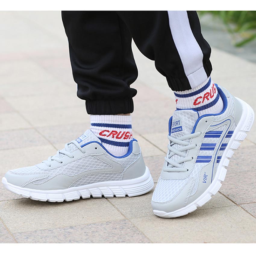 Giày sneaker nam thời trang chất liệu vải lưới thoáng khí, siêu nhẹ êm chân PETTINO-PS03