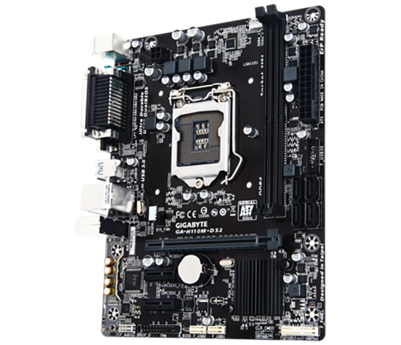 Bo Mạch Chủ Main Gigabyte H110M-DS2 socket LGA1151 - Hàng Chính Hãng